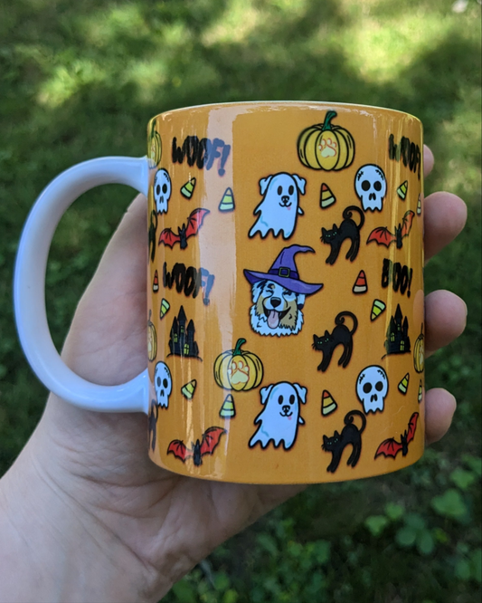 Halloween Dog Mug