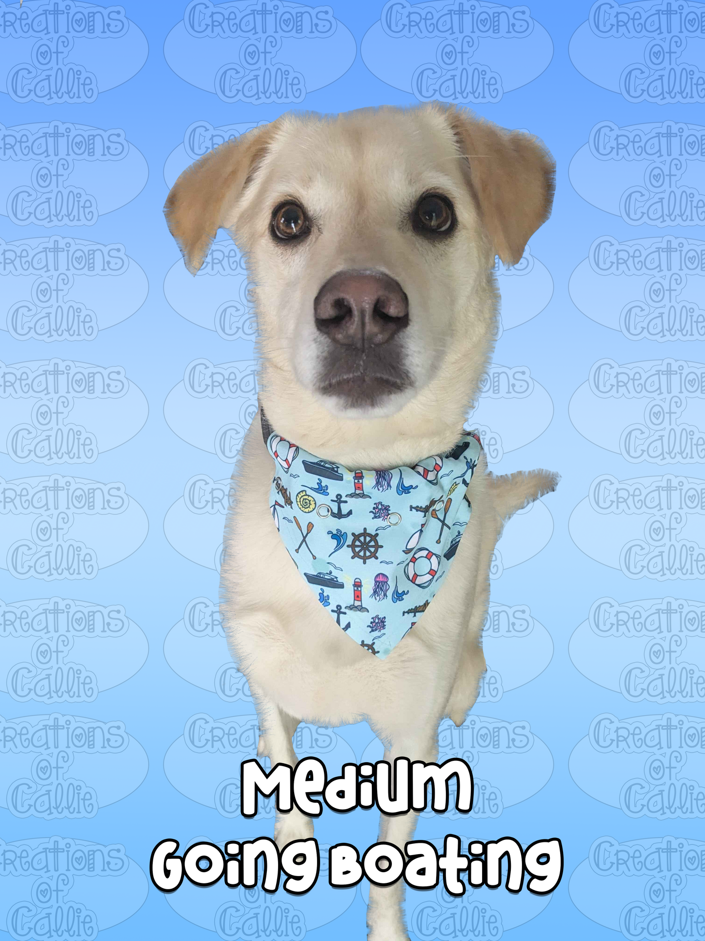 Dog Bandana with snaps