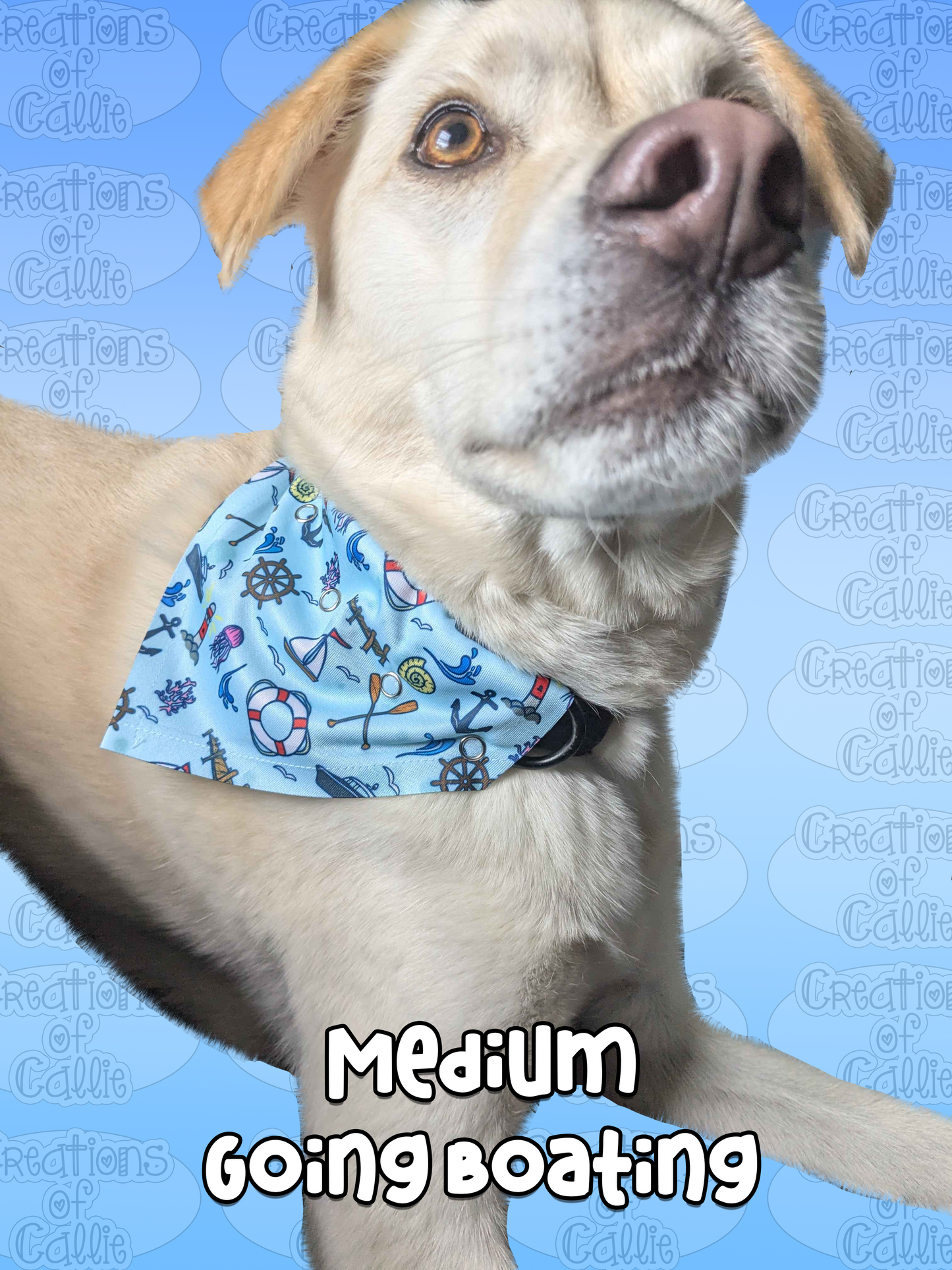 Dog Bandana with snaps