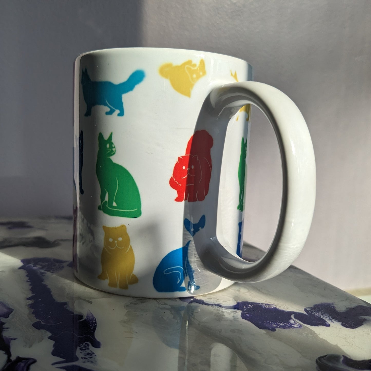 Colorful Cat Breeds Mug